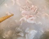 梅オクラのかけダレでつるんと水晶豚こま♡作り方2写真
