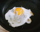 しらす付き目玉焼き作り方2写真