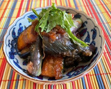 すりおろし玉葱と茄子の揚げ浸し　作り置き作り方9写真