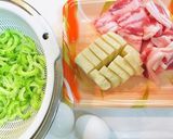 冷凍豆腐と卵と豚肉でゴーヤチャンプルー作り方2写真