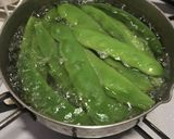 茹でささぎのニンニク醤油作り方3写真