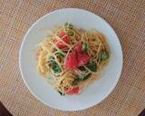 グレープフルーツの冷製パスタ作り方4写真