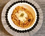 キノコとベーコンのチーズリゾット作り方7写真