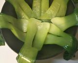 鶏肉のチンゲン菜包み (創作フレンチ)作り方8写真