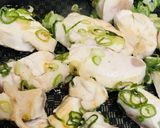 鶏むね肉のガーリック&白だし炒めオクラ添作り方3写真