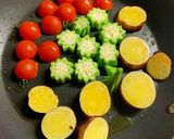 サーモンソテー 大葉ジェノベーゼソース作り方4写真