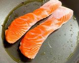 サーモンソテー 大葉ジェノベーゼソース作り方6写真