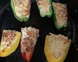 鶏ひき肉でカラフル肉詰め作り方10写真