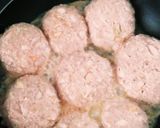 簡単チーズinハンバーグ作り方4写真