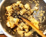 変化球なポテトサラダ!クミンとゴマの香り作り方4写真