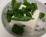 バジル豆腐作り方1写真