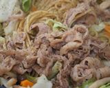 すき焼きそば作り方4写真