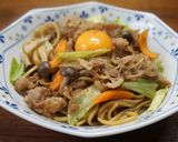 すき焼きそば作り方6写真