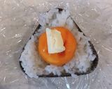 冷凍卵で、卵かけご飯風、TKGおにぎり！作り方4写真