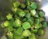 柚子胡椒が隠し味！オクラのツナマヨ和え作り方4写真