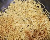 チャーシューの煮汁で、ソース焼きそば作り方2写真