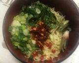 簡単 即席麺と食べるラー油でビリ辛油そば作り方11写真