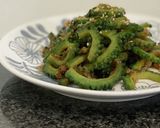 甘めのゴーヤの佃煮作り方4写真