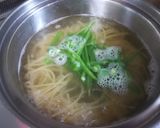 夏に!簡単!いんげんピーマン冷たいパスタ作り方3写真