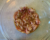 レンジ！豚肉と厚揚げとピーマンの味噌炒め作り方5写真