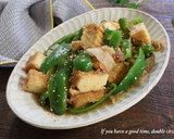 レンジ！豚肉と厚揚げとピーマンの味噌炒め作り方11写真
