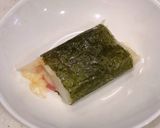 レンジで簡単！ソーセージチーズ磯部もち作り方5写真
