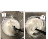 卵白×ヨーグルト☆ふわシュワ食感のアイス作り方6写真