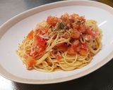 夏にさっぱりと☆トマトとツナの冷製パスタ作り方6写真