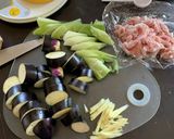 豚肉と茄子の甜麺醤炒め作り方2写真