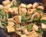 肉なし!カレー風味のゴーヤチャンプルー作り方7写真