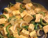 肉なし!カレー風味のゴーヤチャンプルー作り方8写真