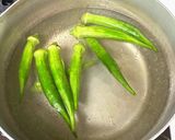 夏野菜★ おくらのお味噌汁作り方2写真