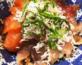 夏男子ごはん☆ピリ辛づけ海鮮丼☆作り方7写真