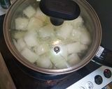 冬瓜の冷やしゴマ酢味噌和え作り方2写真