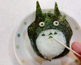 簡単 トトロおにぎり作り方10写真