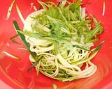 低カロリー♡ズッキーニで魔法のパスタ作り方5写真