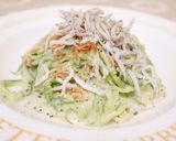 低カロリー♡ズッキーニで魔法のパスタ作り方6写真