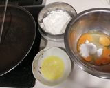 ★ジェノワーズは3の倍数★水分有なら別立作り方1写真