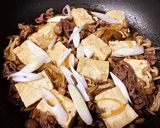 簡単な肉豆腐作り方6写真