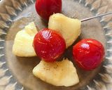 ミニトマトとパイナップルの蜂蜜きび酢漬け作り方4写真