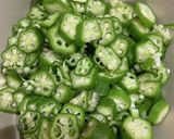 オクラ大量消費☆夏のさっぱり牛丼作り方3写真