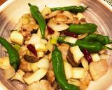 簡単おつまみ！豚肉のピリ辛香味炒め作り方5写真