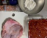 パリパリチキンのポモドーロソースかけ作り方1写真