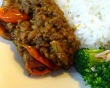 家庭菜園のミニトマトでカレー【無水】作り方6写真