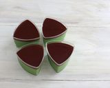 生チョコ×抹茶の簡単パンナコッタ作り方12写真