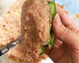 鶏ひき肉でいろいろ野菜肉詰め作り方7写真