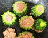 鶏ひき肉でいろいろ野菜肉詰め作り方8写真