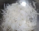 「大根とホタテのサラダ」キュウリも入れて作り方1写真