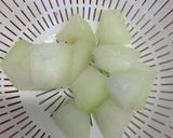 冬瓜とさえずりの炊いたん作り方4写真