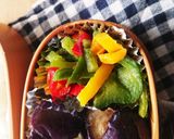 お弁当★塩パプリカきんぴら★作り置き作り方4写真